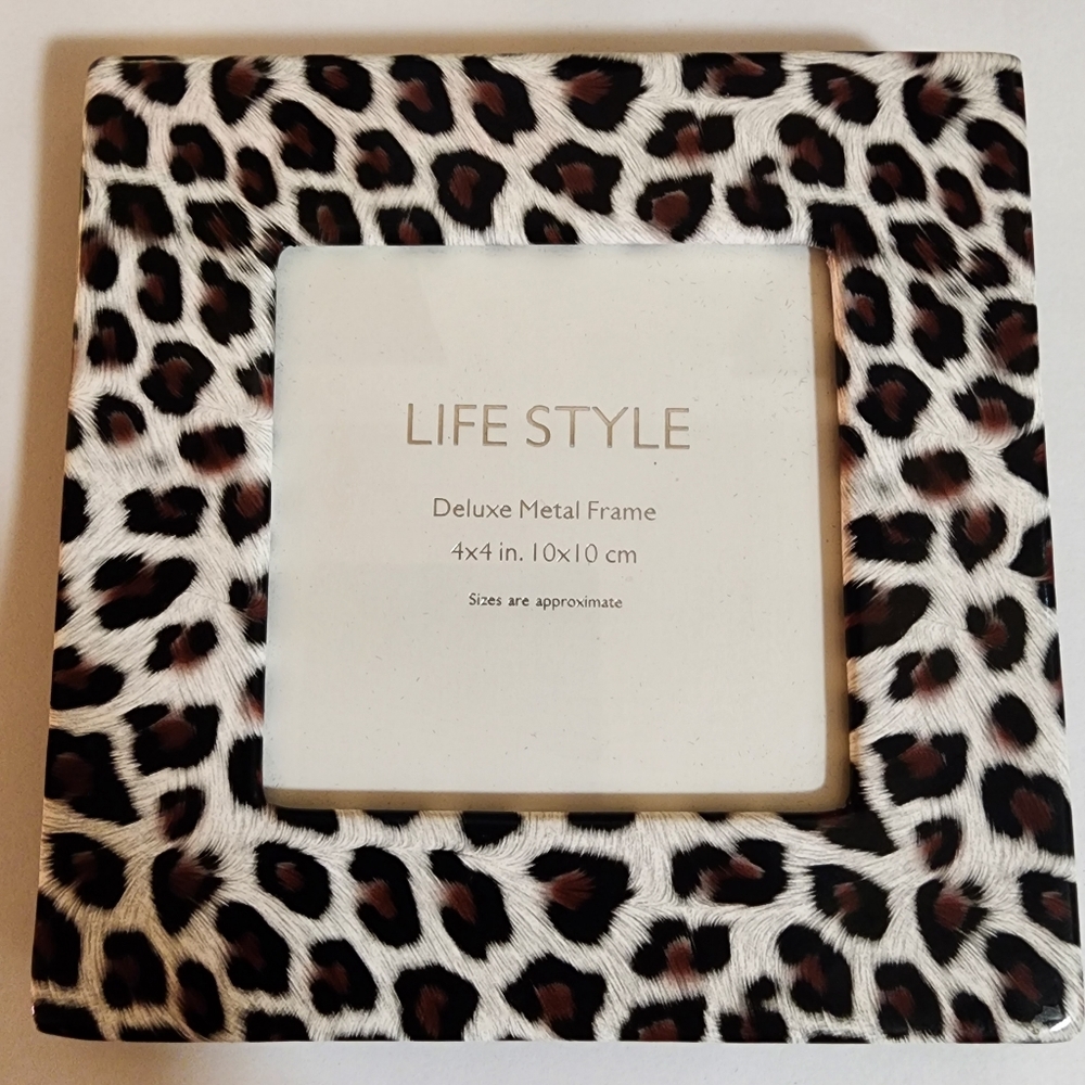 Leopard 4x4 Picture Frame by Lifestyle